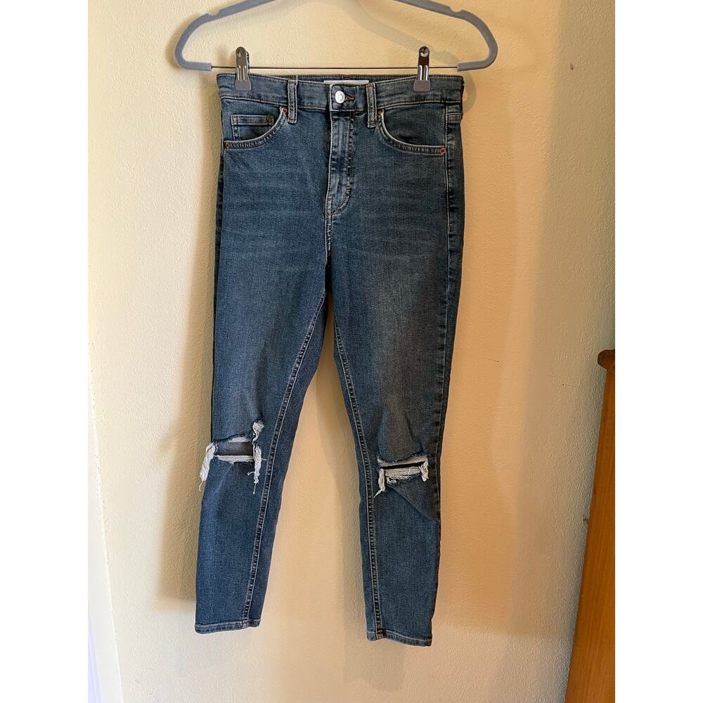 Topshop “Jamie” jeans; 28 x 30